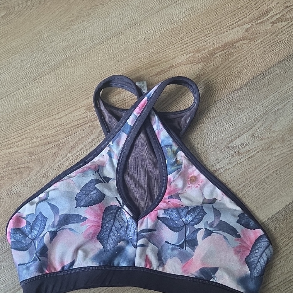 3 For 15 Kyodan Pink and Blue Floral Sports Bra
